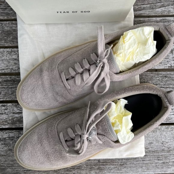 FEAR OF GOD Sixth Collection 101 Sneakers in "GOD GREY" - Men's size 10 - Picture 2 of 6